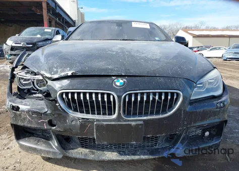 2016 BMW 640I Gran Coupe xDrive from USA, damaged, VIN WBA6D2C55GGT65791